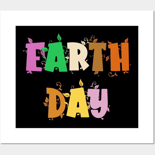 Earth Day Wall Art by zellaarts